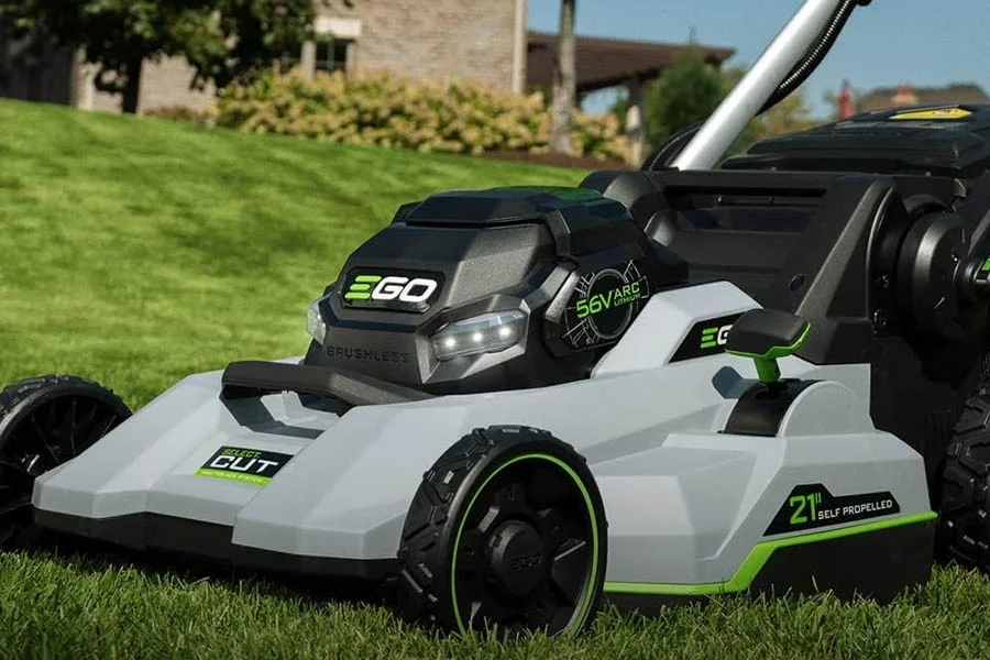 self propelled lawn mower electric